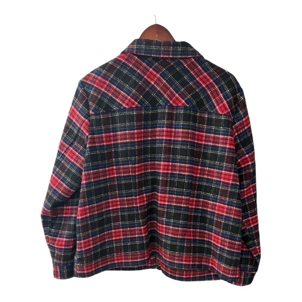 Christopher & Banks Flannel Jacket Size P/XL Women